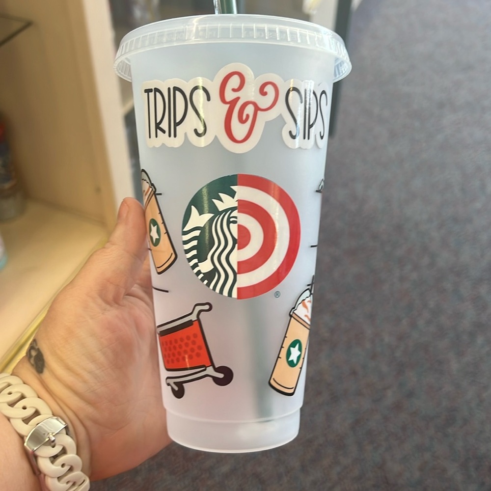 Target and Starbucks Cup
